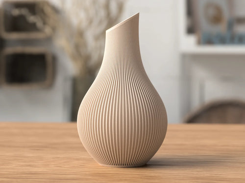 Agnes Vase by ScandiLayer, Beige