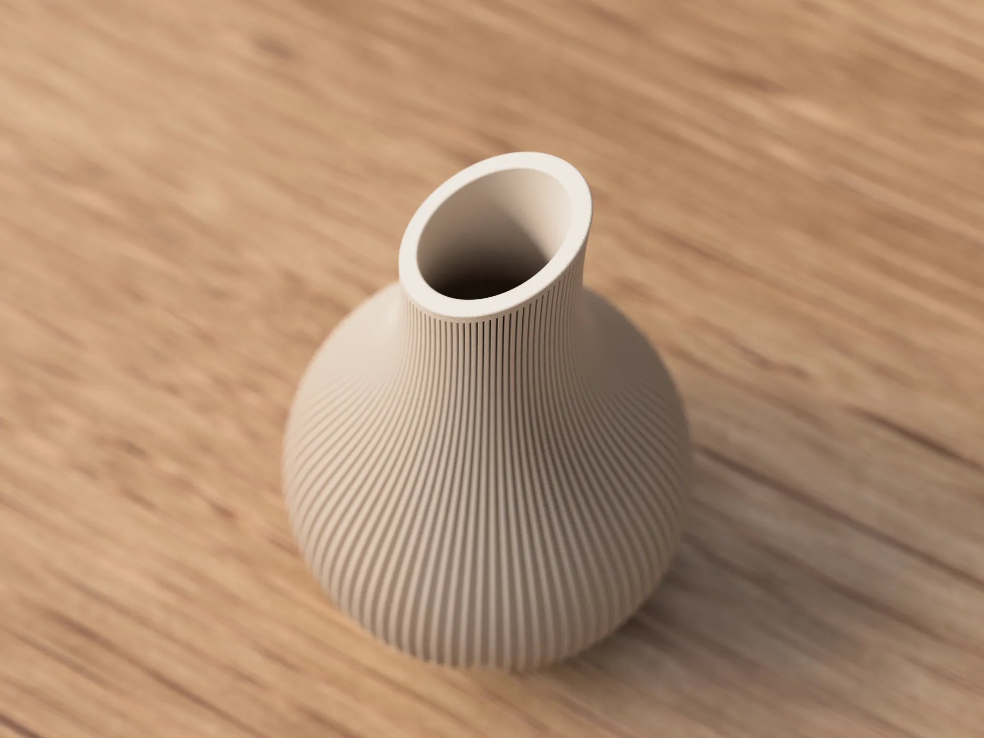 Agnes Vase by ScandiLayer, Beige