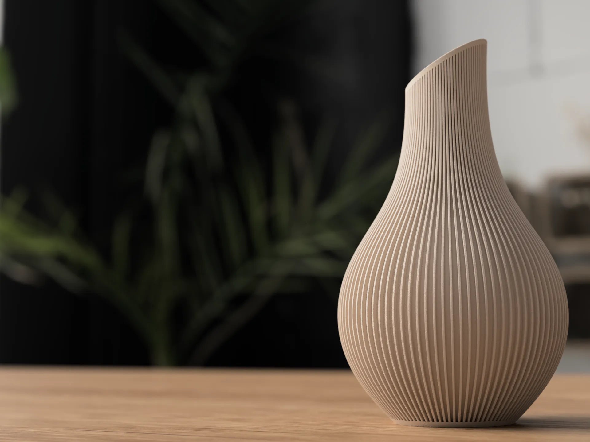 Agnes Vase by ScandiLayer, Beige
