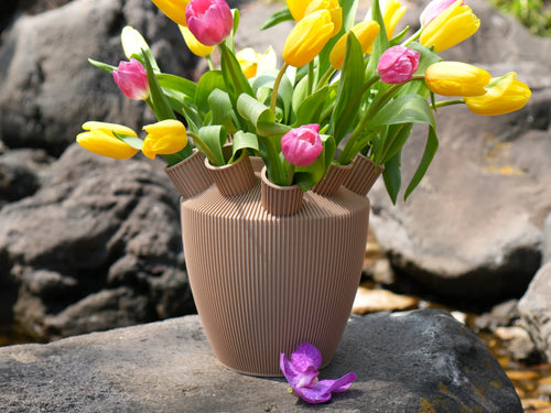 Alma Vase by ScandiLayer, Stor (24 cm), Mat kul
