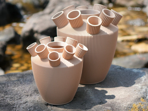 Alma Vase by ScandiLayer, Stor (24 cm), Mat kul