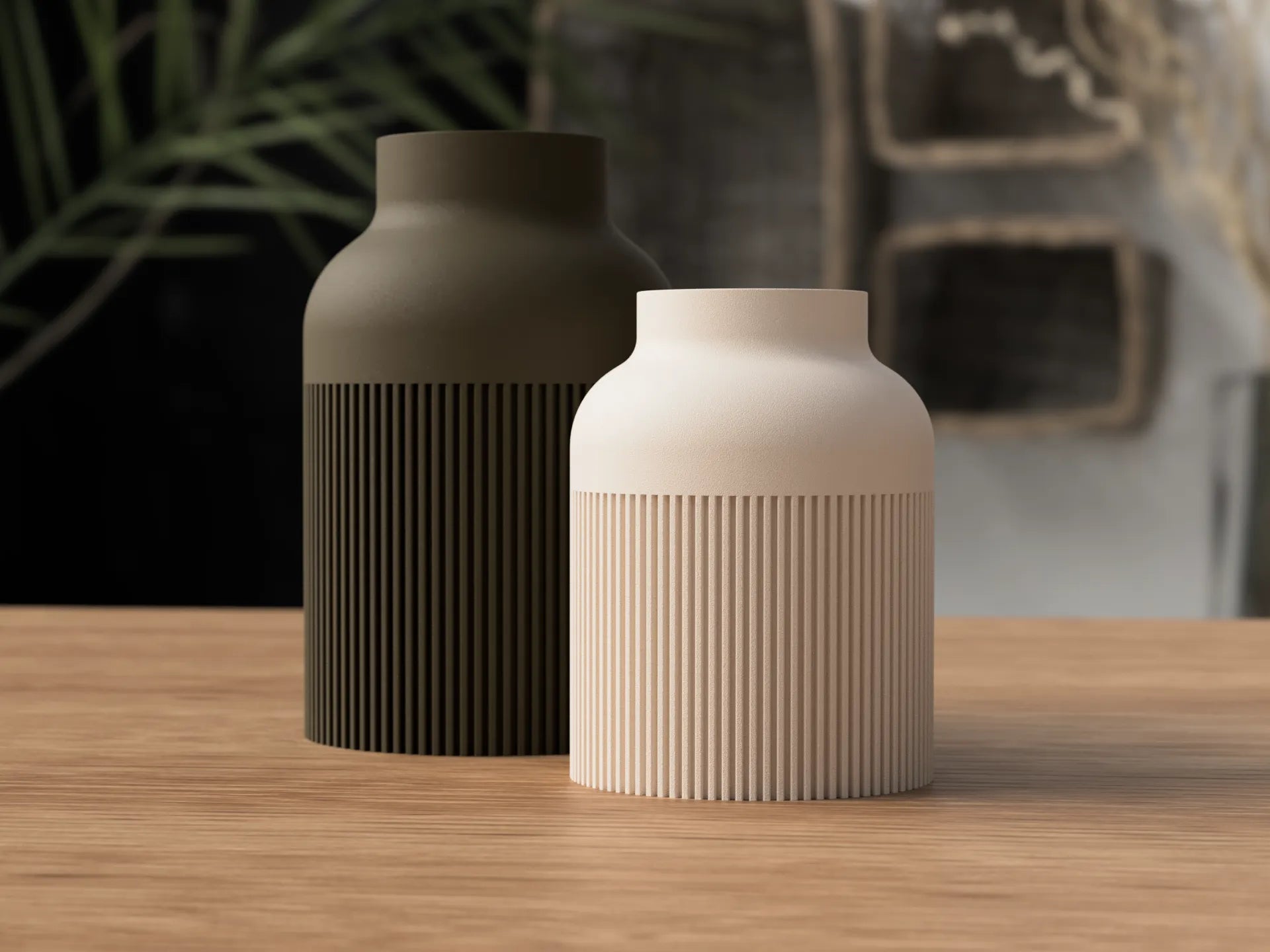 Ingrid Vase - Lav (16 cm)