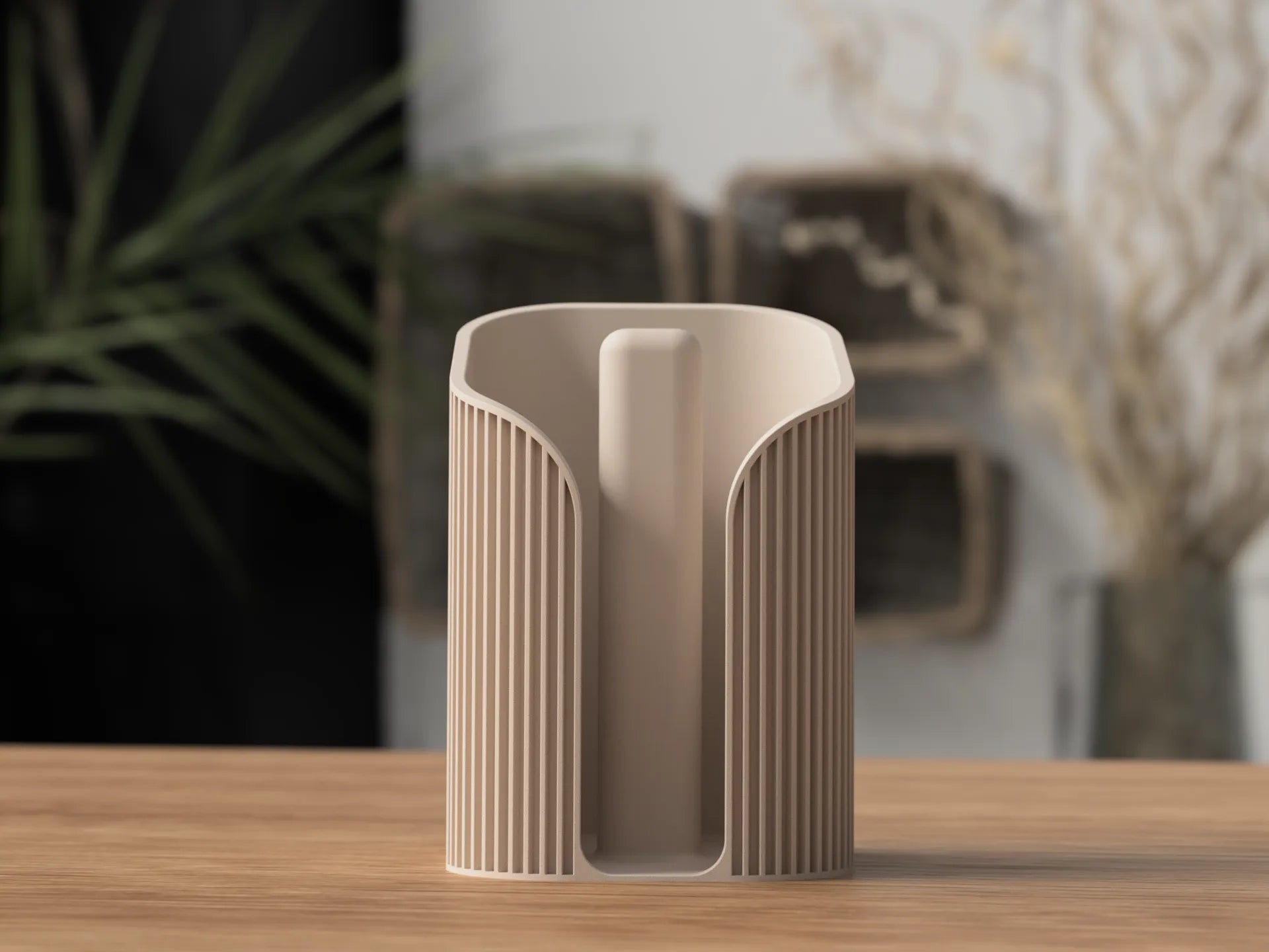Karla Køkkenrulleholder by ScandiLayer, Beige