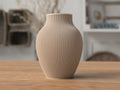 Sigrid Vase by ScandiLayer, Beige
