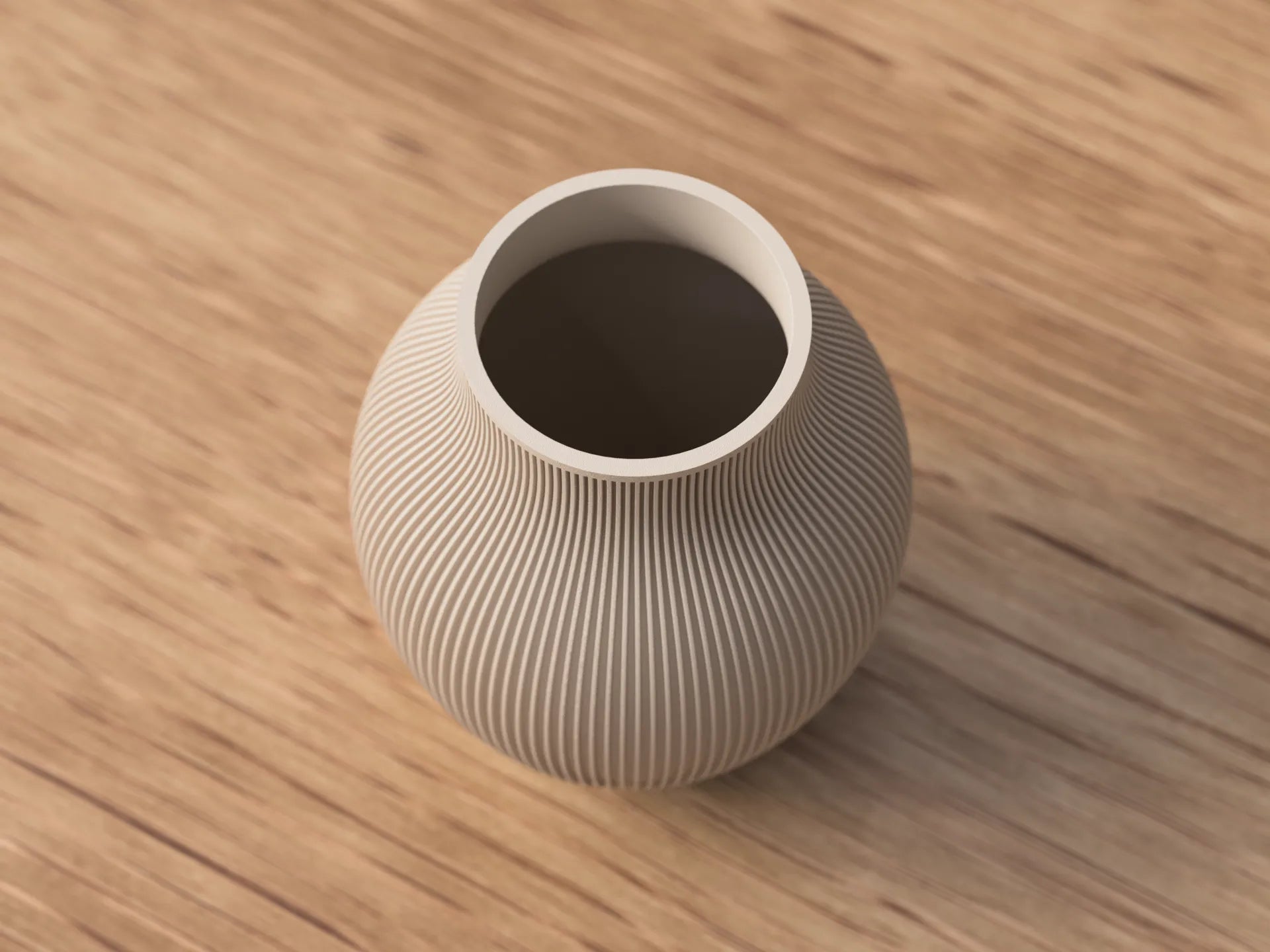 Sigrid Vase by ScandiLayer, Beige