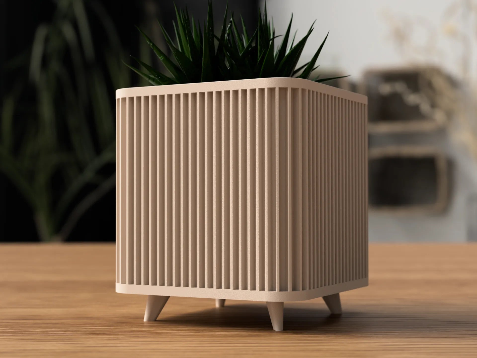 Vilma Urtepotteskjuler by ScandiLayer, 12.5 cm, Beige