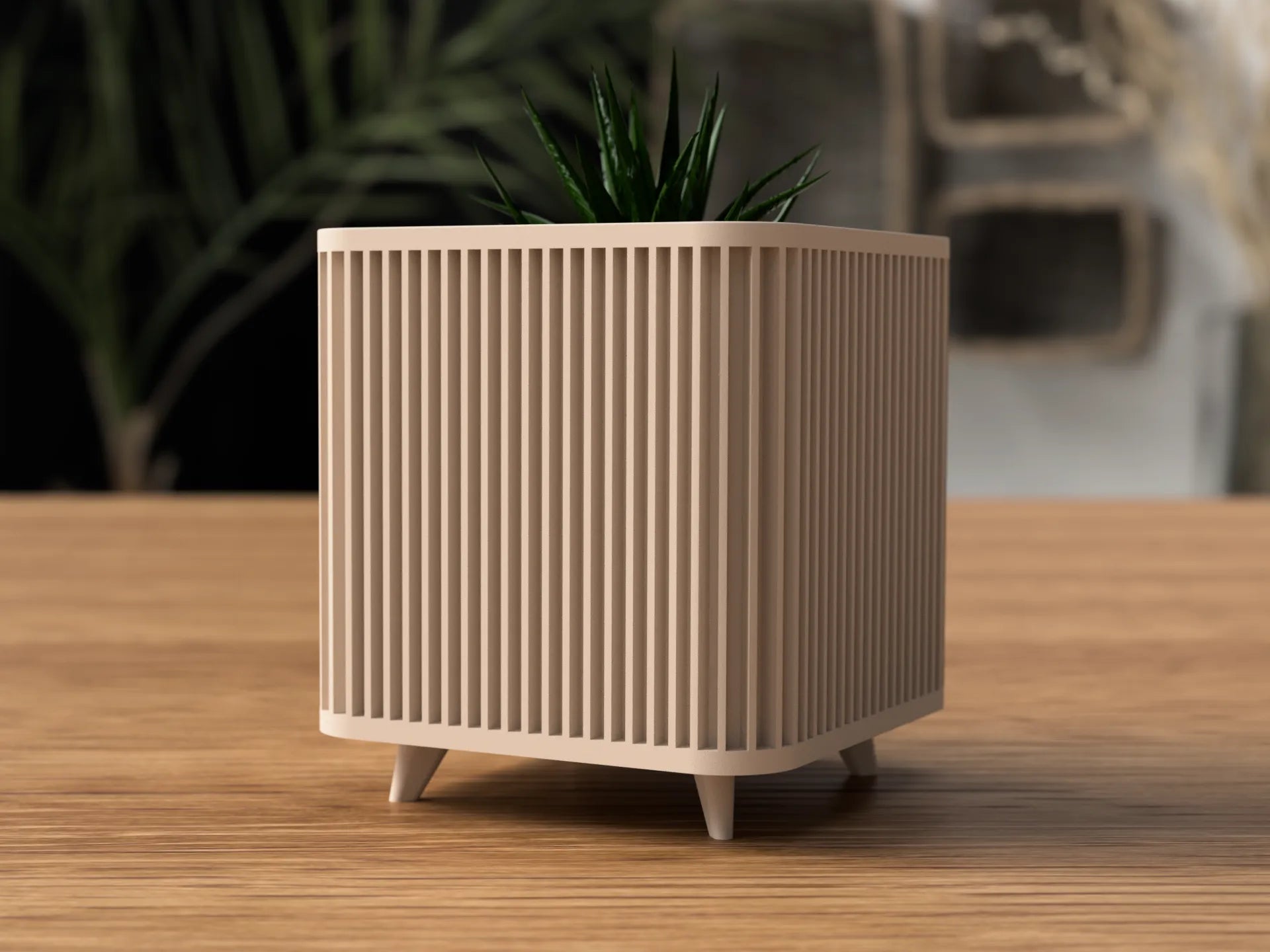 Vilma Urtepotteskjuler by ScandiLayer, 12.5 cm, Beige