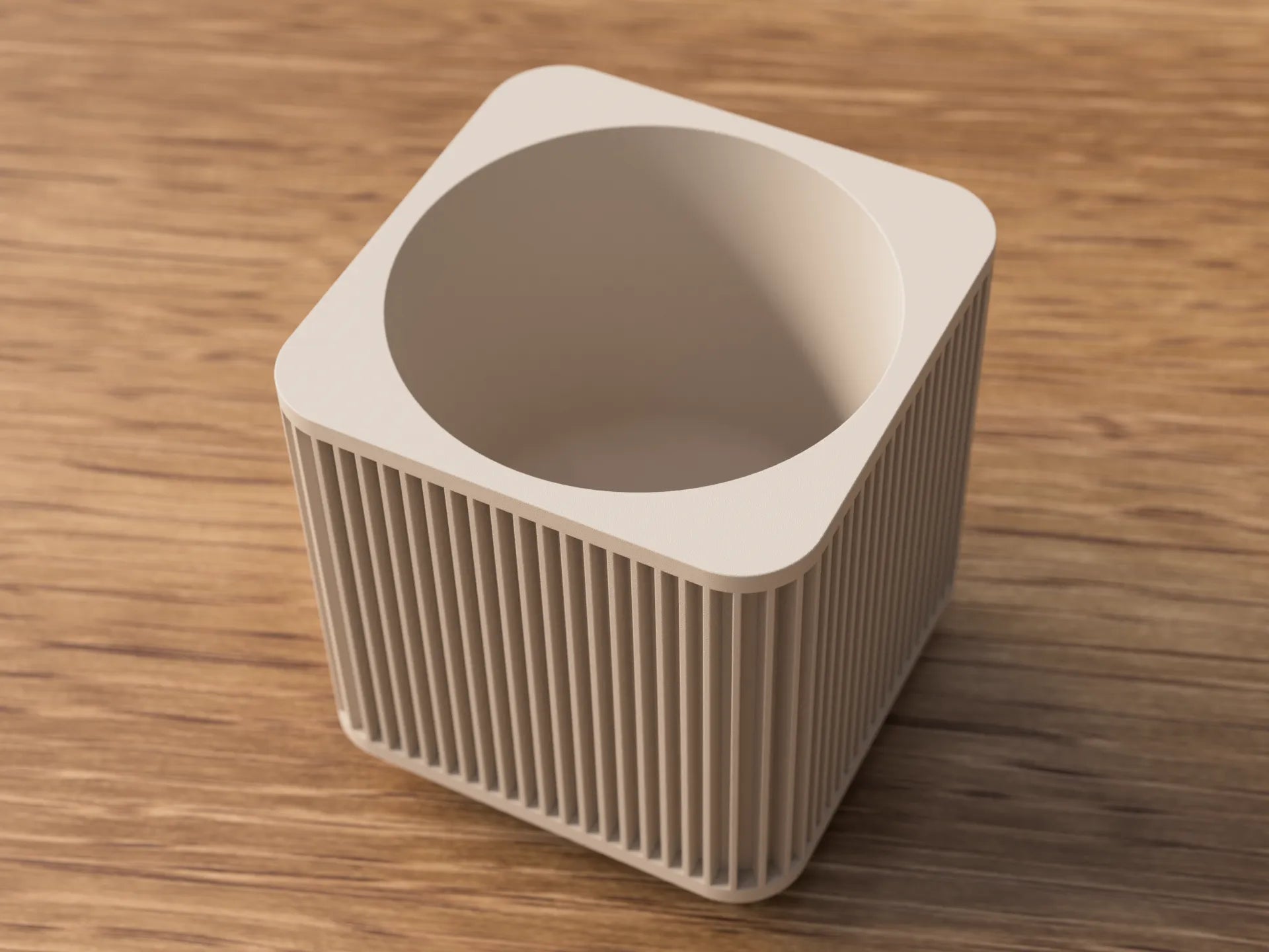 Vilma Urtepotteskjuler by ScandiLayer, 12.5 cm, Beige